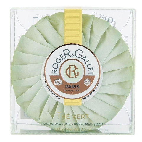 Buy Roger & Gallet Savon Frais Boîte Cristal 100G The Vert 100GM Online - Kulud Pharmacy