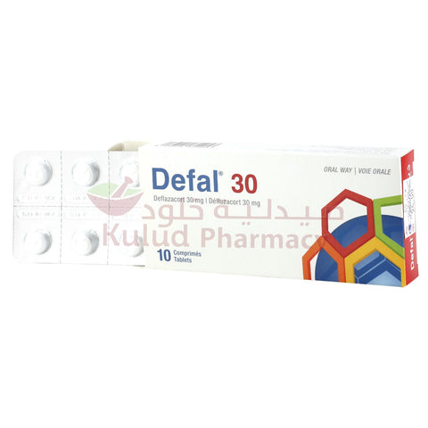 Buy Defal Tablet 30 Mg 10 PC Online - Kulud Pharmacy