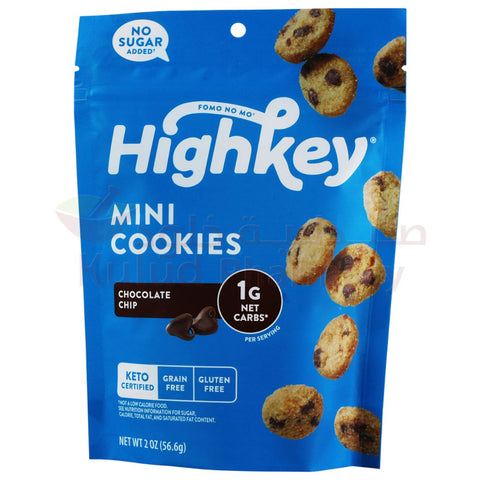 Buy High Key Chocolate Chip Mini Cookies 56.6 GM Online - Kulud Pharmacy