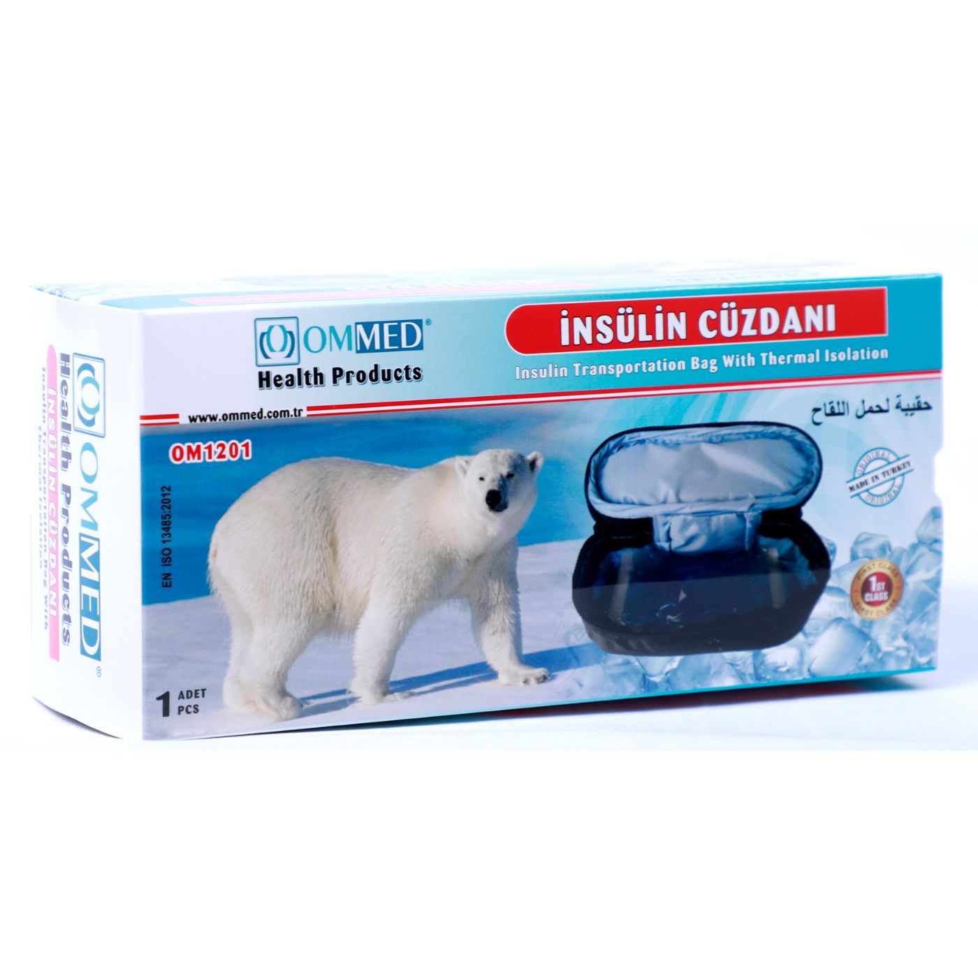 Ommed Insulin Bag 1 PC | Blood Sugar Kits Ommed Insulin Bag 1 PC | Blood Sugar Kits