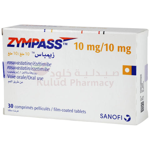 Buy Zympass Tablet 10/10 Mg 30 PC Online - Kulud Pharmacy