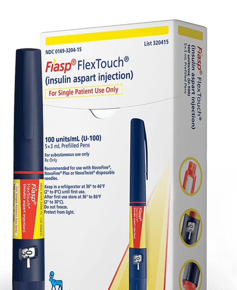 Buy Fiasp Flextouch 100 Iu/Ml Inj.5X3Ml Pre-Filled Pen 100 I.U 5 VL Online - Kulud Pharmacy