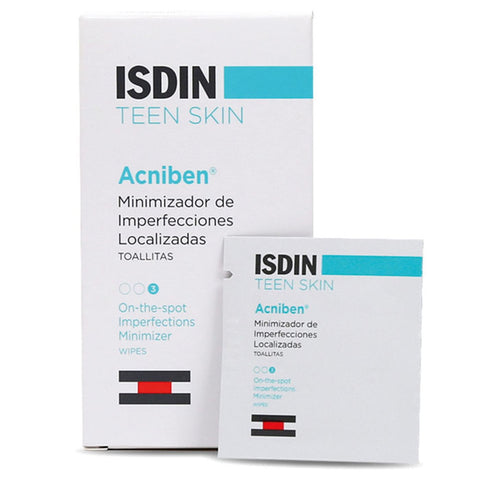 Buy Isdin Acniben Wipes 30 PC Online - Kulud Pharmacy