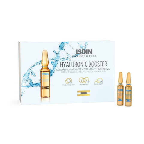 Buy Isdin Hyaluronic Booster Serum Ampoule 2 Ml 10 PC Online - Kulud Pharmacy