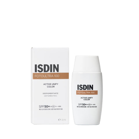 Isdin Foto Ultra Active Sunscreen Unify Fusion Color Fluid 50 ML
