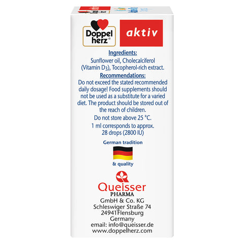 Doppelherz Aktiv Kinder Active D3 Oral Drops 30 ML
