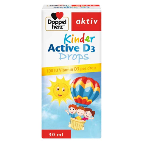 Buy Doppelherz Aktiv Kinder Active D3 Oral Drops 30 ML Online - Kulud Pharmacy