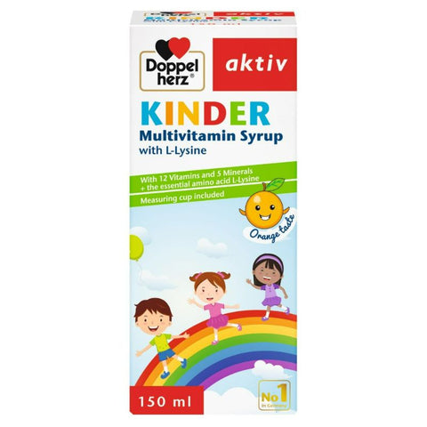 Buy Doppelherz Aktiv Kinder Multivitamin Syrup 150 ML Online - Kulud Pharmacy