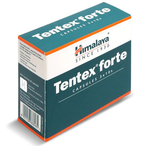 Buy Himalaya Tentex Forte Hard Capsule 10/81/32 Mg 30 PC Online - Kulud Pharmacy