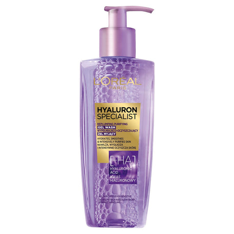 Buy Loreal Hyaluron Expert Replumping Gel Wash 200 ML Online - Kulud Pharmacy