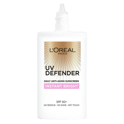 Buy L'Oreal Skin Expert Uv Defender Instant Bright Lotion 50 ML Online - Kulud Pharmacy