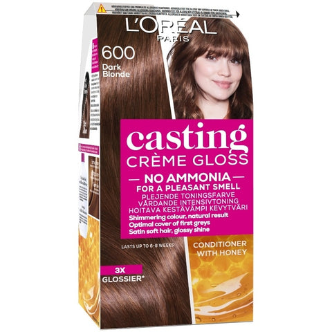 Buy L'Oreal Casting Creme Gloss Gb-Ar 600 Dark Blonde Hair Color 180 ML Online - Kulud Pharmacy