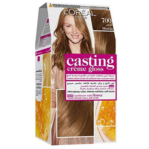 L'Oreal Casting Creme Gloss Gb-Ar 700 Blonde Hair Color 180 ML