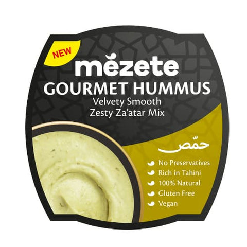 Mezete Hummus Gourmet Zesty Zaatar 215gm