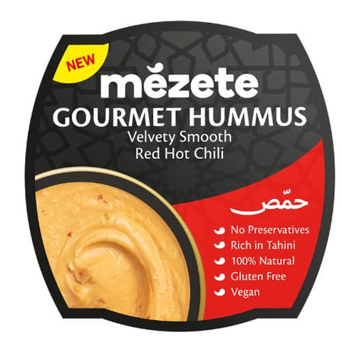 Mezete Hummus Gourmet Red Chili 215gm