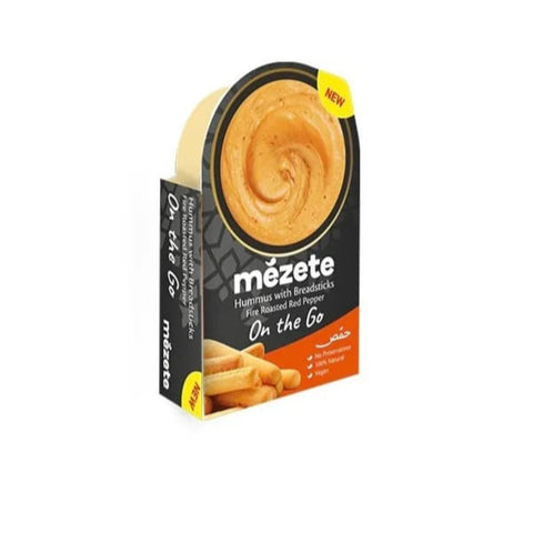 Mezete On The Go Hummus Roasted Pepper 86g