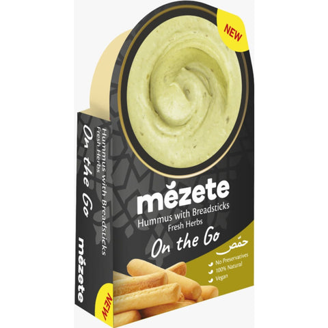 Mezete On The Go Hummus Zesty Zaatar 86g