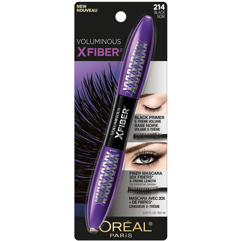 L'Oreal X Fiber 01 Black Eye Mascara 14 ML