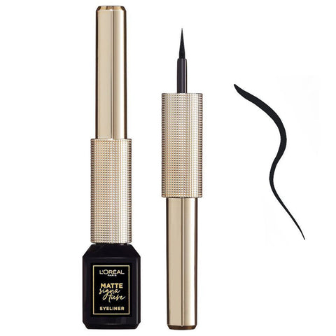 Buy L'Oreal Signature Liquid Matte 01 Ink Eyeliner 0.01 KG Online - Kulud Pharmacy