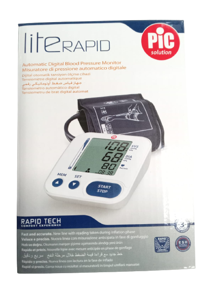 Pic Lite Rapid Digital Bpm Device 1 PC | Kulud Pharmacy