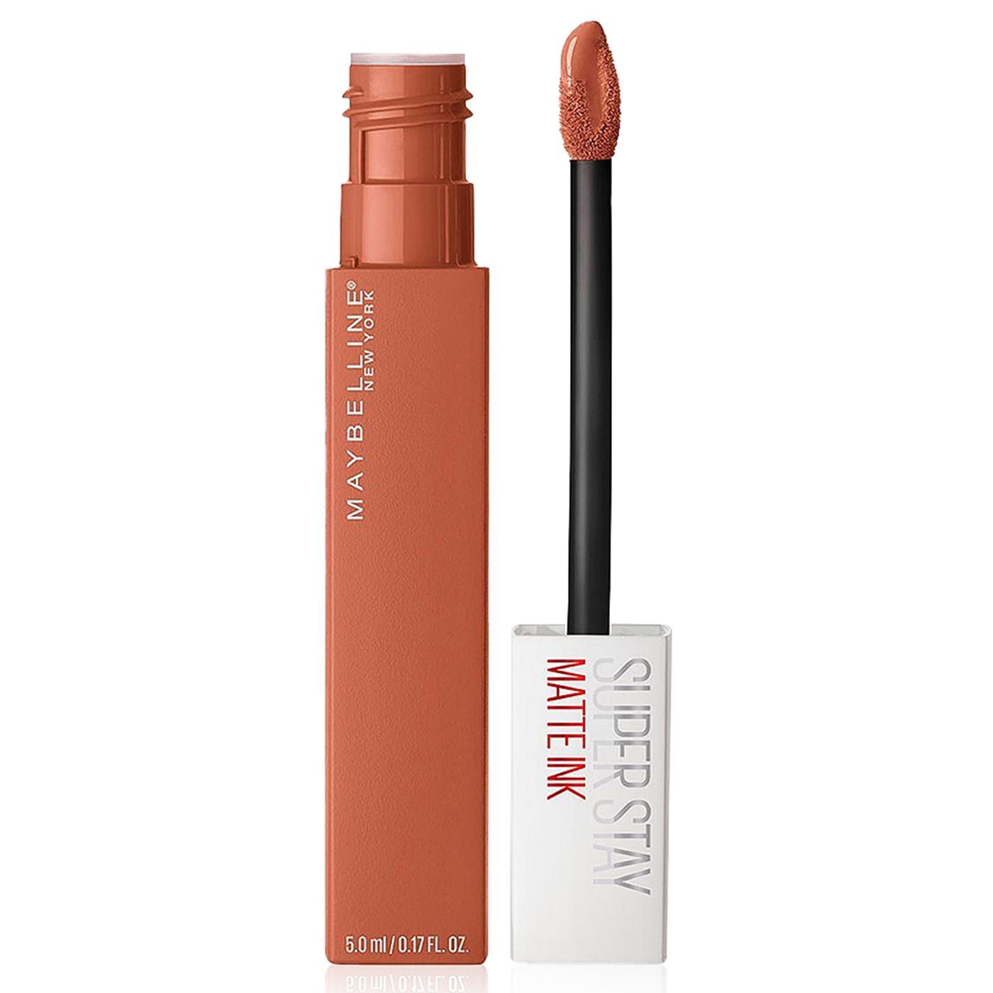 Maybelline New York Mayb Sstay Matte Ink 75 Fighter Lip Ink 35.7 GM ...