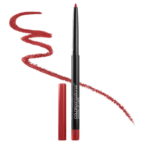 Buy Maybelline New York Color Sensational Shaping 90 Brick Red Lip Pencil 18 GM Online - Kulud Pharmacy
