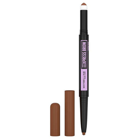 Maybelline Expert Satin Duo Nu 02 Medium Brown Eyebrow Pencil 8.4 GM