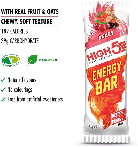 High 5 - Energy Bar Berry Flavour 55gm