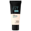 Buy Maybelline Fit Me Matteporeless 100 Warm Ivory Foundation 30 GM Online - Kulud Pharmacy
