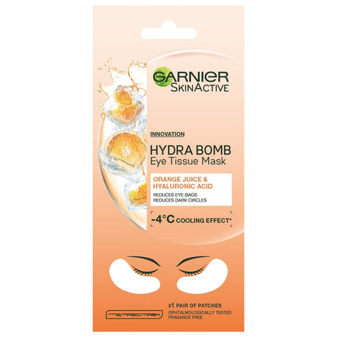 Buy Garnier Skin Active Eye Tissue Orange Mask 6 GM Online - Kulud Pharmacy