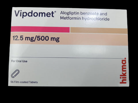 Buy Vipdomet Tablet 500/12.5 Mg 56 Tab Online - Kulud Pharmacy