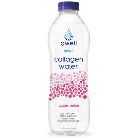 Buy Qwell Active Collagen Watermelon Water Bottle 500 ML Online - Kulud Pharmacy