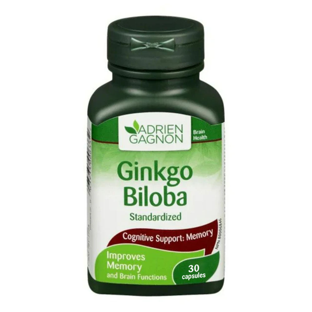 Adrien Gagnon Gingko Biloba Capsule 80 Mg 30 CAP | Brain & Memory