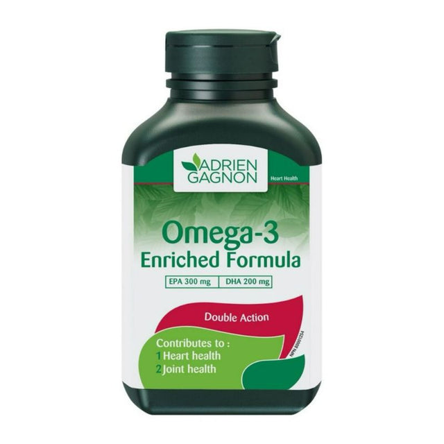 Adrien Gagnon Omega 3 Enriched Formula Capsule 1000 Mg 40 CAP Kulud