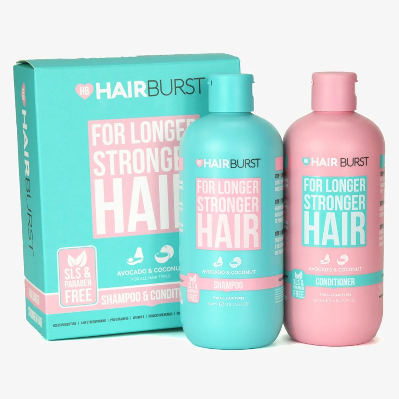 Hairburst Shampoo & Hair Conditioner 350 ML | Shampoo Hairburst Shampoo & Hair Conditioner 350 ML | Shampoo
