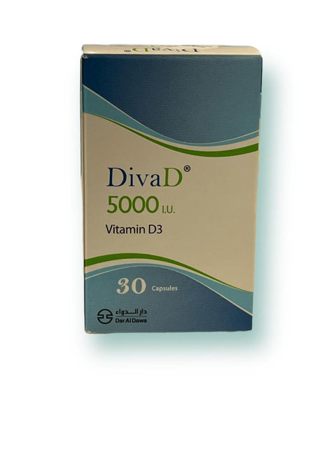 Buy Divad Capsule 5000 I.U 30 CAP Online - Kulud Pharmacy