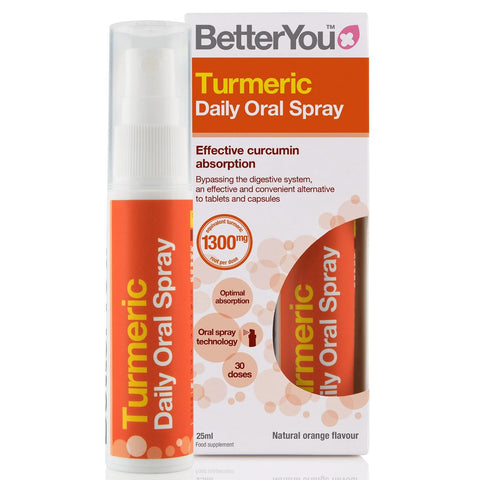 Buy Better You Turmeric Daily Oral Spray 25 ML Online - Kulud Pharmacy