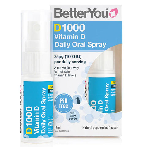 Buy Better You D 1,000 Iu Daily Oral Spray 15 ML Online - Kulud Pharmacy