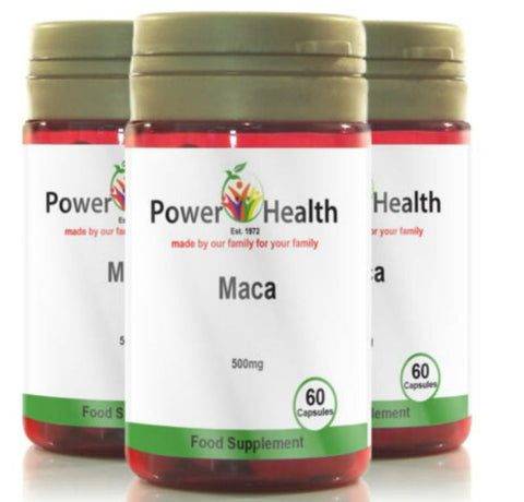 Buy Power Health Maca Capsule 500 Mg 60 CAP Online - Kulud Pharmacy