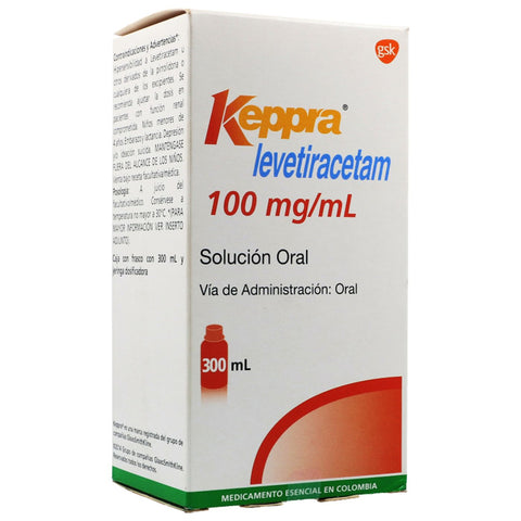 Buy Keppra 100 Mg Solution 100 Mg 300 ML Online - Kulud Pharmacy