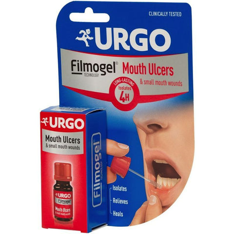 Buy Urgo Mouth Ulcers & Small Mouth Wound Filmogel Fluid 8 ML Online - Kulud Pharmacy