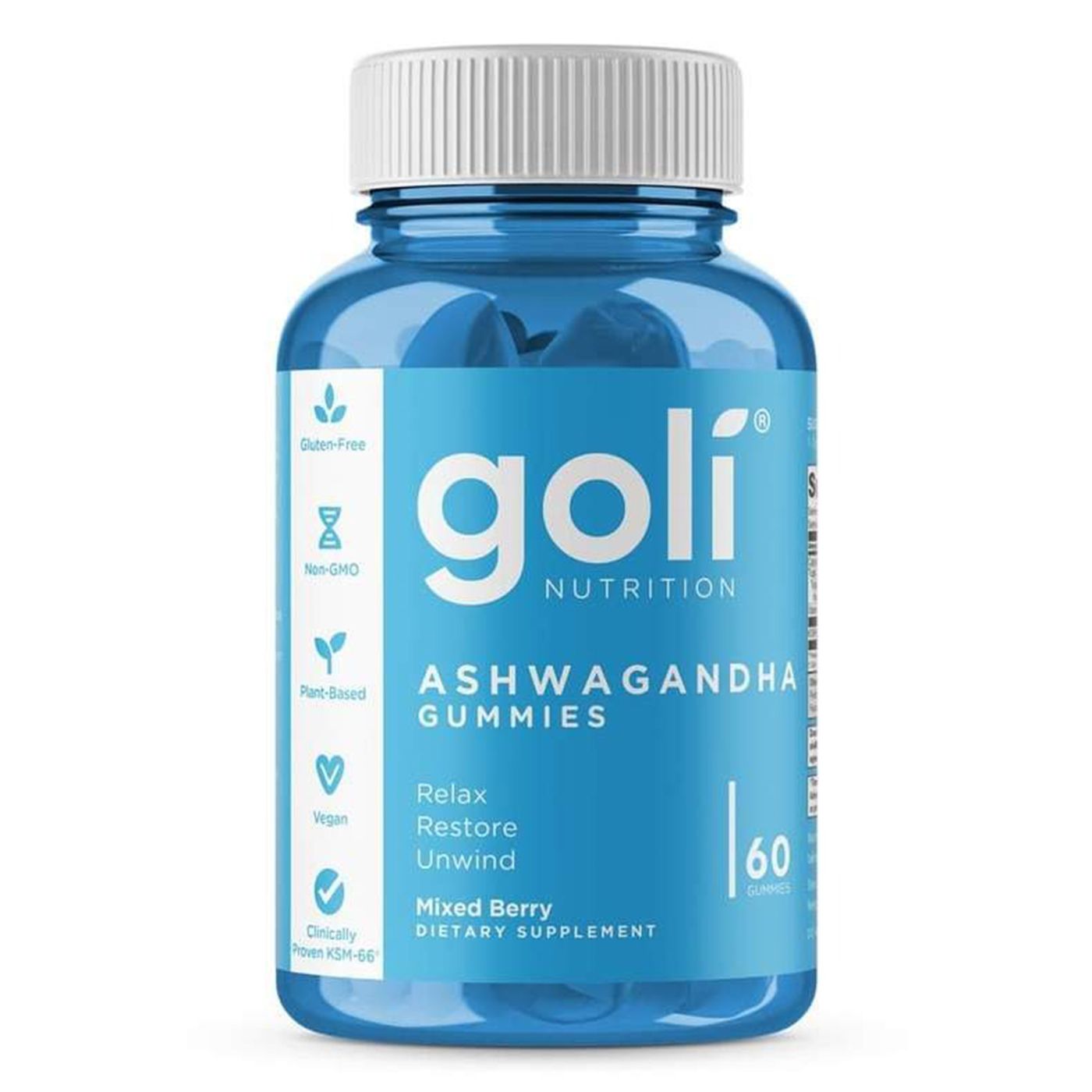 Goli Ashwaganda Gummy 60 PC | Ashwagandha Goli Ashwaganda Gummy 60 PC | Ashwagandha