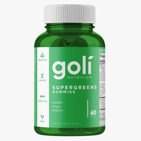 Buy Goli Supergreens Gummies Gummy 60 Tab Online - Kulud Pharmacy