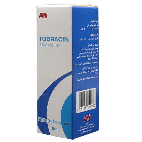 Buy Tobracin Eye Drops 10Ml 10ML Online - Kulud Pharmacy