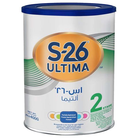 Buy S-26 Ultima Milk Powder Stage 2 Milk Container 400 G 400 PC Online - Kulud Pharmacy