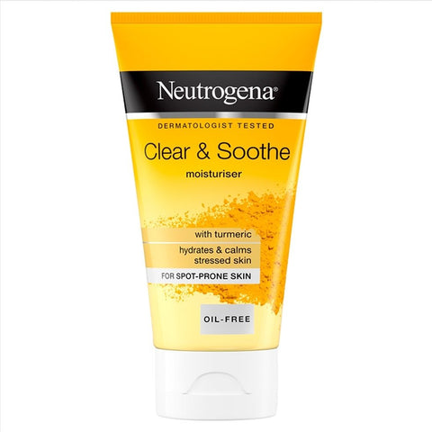 Neutrogena Soothing Clear Oil Free Moisturizer Cream 75 ML