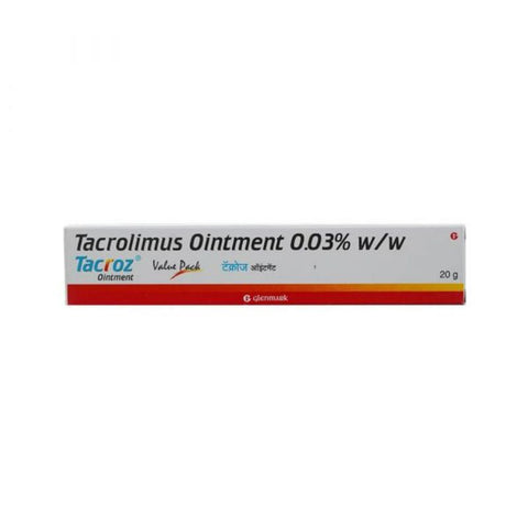 Buy Tacroz 0.03% Ointment 10Gm 10GM Online - Kulud Pharmacy