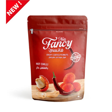 Fancy Crispy Coated Peanuts Hot Chili 100g