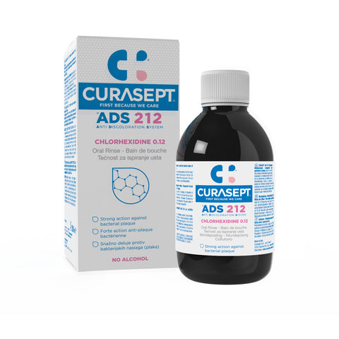 Curasept ADS 212 Mouthwash 0.12% Chlorhexidine 200 ml