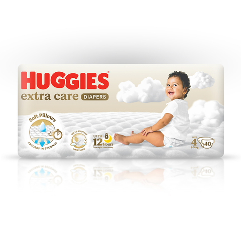 Buy Huggies Diaper # 4 Baby Diaper 40 PC Online - Kulud Pharmacy
